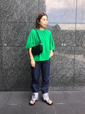 kobayashiさん（レディース・160cm）の夏コーディネート