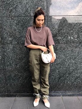 kobayashiさん（レディース・160cm）の夏コーディネート