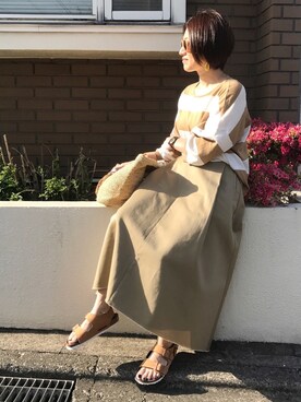 mayu.tさん（レディース・155cm）の春コーディネート