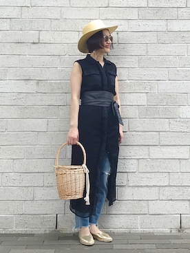 mayu.tさん（レディース・155cm）の夏コーディネート