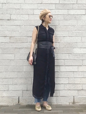 mayu.tさん（レディース・155cm）の夏コーディネート