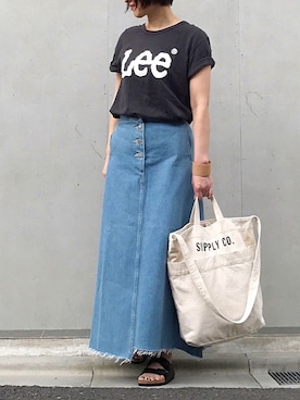 「gooutwith」｜mayu.tさん（レディース・155cm）の夏コーディネート