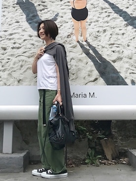 mayu.tさん(レディース・155cm)の夏コーディネート
