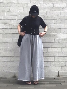 mayu.tさん（レディース・155cm）の夏コーディネート