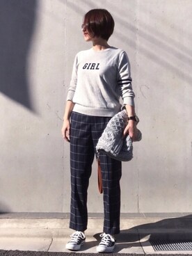 mayu.tさん（レディース・155cm）の秋コーディネート