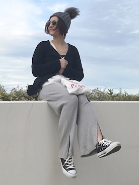 「VOLATA（ヴォラータ）のアイテム」を使った、mayu.tさん（レディース・155cm）の秋コーディネート