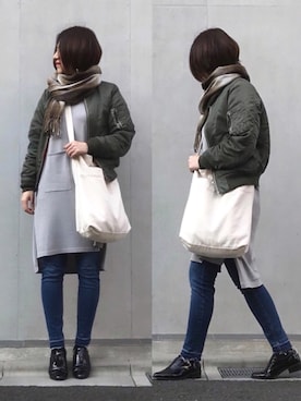 mayu.tさん（レディース・155cm）の秋コーディネート