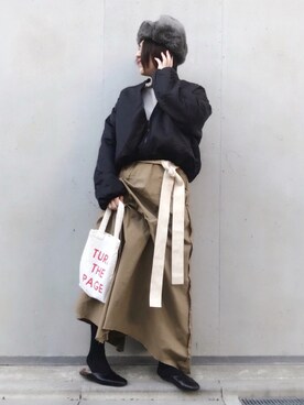 mayu.tさん（レディース・155cm）の冬コーディネート