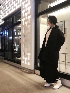 mayu.tさん（レディース・155cm）の冬コーディネート