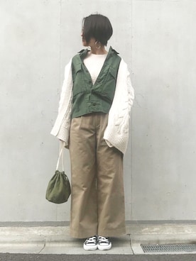 mayu.tさん（レディース・155cm）の冬コーディネート