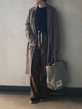 mayu.tさん（レディース・155cm）の冬コーディネート