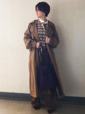 mayu.tさん（レディース・155cm）の冬コーディネート