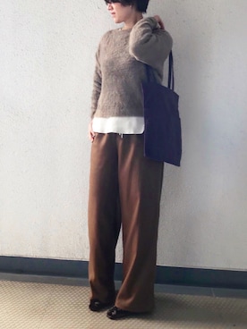 mayu.tさん(レディース・155cm)の冬コーディネート