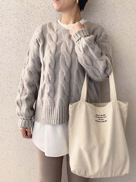 mayu.tさん(レディース・155cm)の冬コーディネート