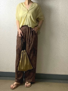 mayu.tさん（レディース・155cm）の夏コーディネート