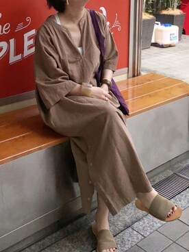 mayu.tさん（レディース・155cm）の夏コーディネート