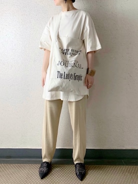 mayu.tさん（レディース・155cm）の夏コーディネート