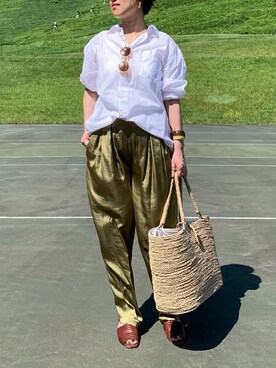 mayu.tさん（レディース・155cm）の夏コーディネート