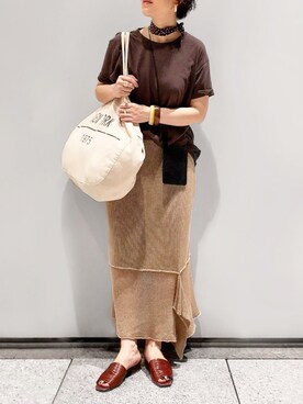 mayu.tさん（レディース・155cm）の夏コーディネート