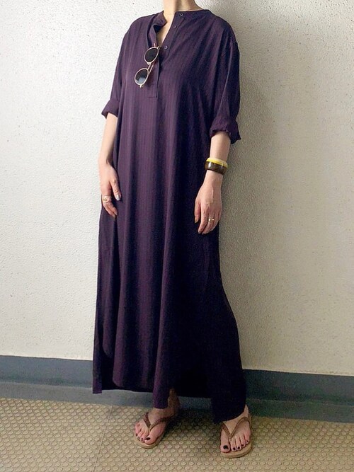 Mayu T ユニクロのワンピース ドレスを使ったコーディネート Wear