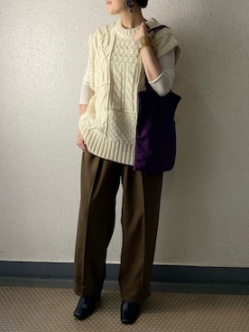 mayu.tさん（レディース・155cm）の秋コーディネート