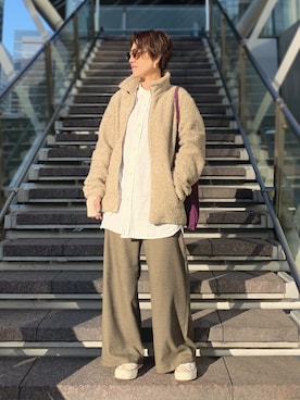 mayu.tさん(レディース・155cm)の冬コーディネート