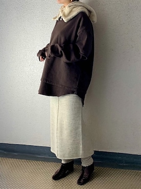 mayu.tさん（レディース・155cm）の冬コーディネート