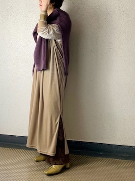 mayu.tさん（レディース・155cm）の冬コーディネート