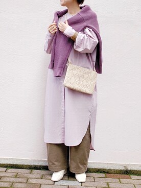 mayu.tさん(レディース・155cm)の冬コーディネート