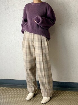 mayu.tさん(レディース・155cm)の冬コーディネート