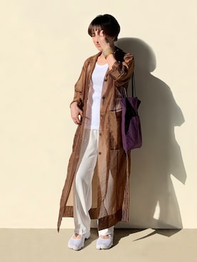 mayu.tさん（レディース・155cm）の春コーディネート