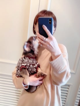 mayu.tさん（レディース・155cm）の冬コーディネート