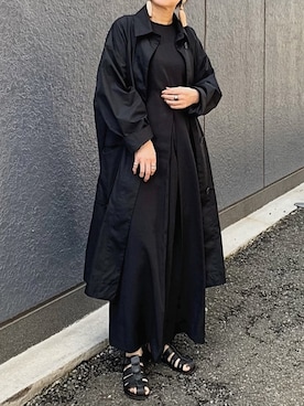 「BOEMY（ボエミー）のアイテム」を使った、mayu.tさん（レディース・155cm）の夏コーディネート