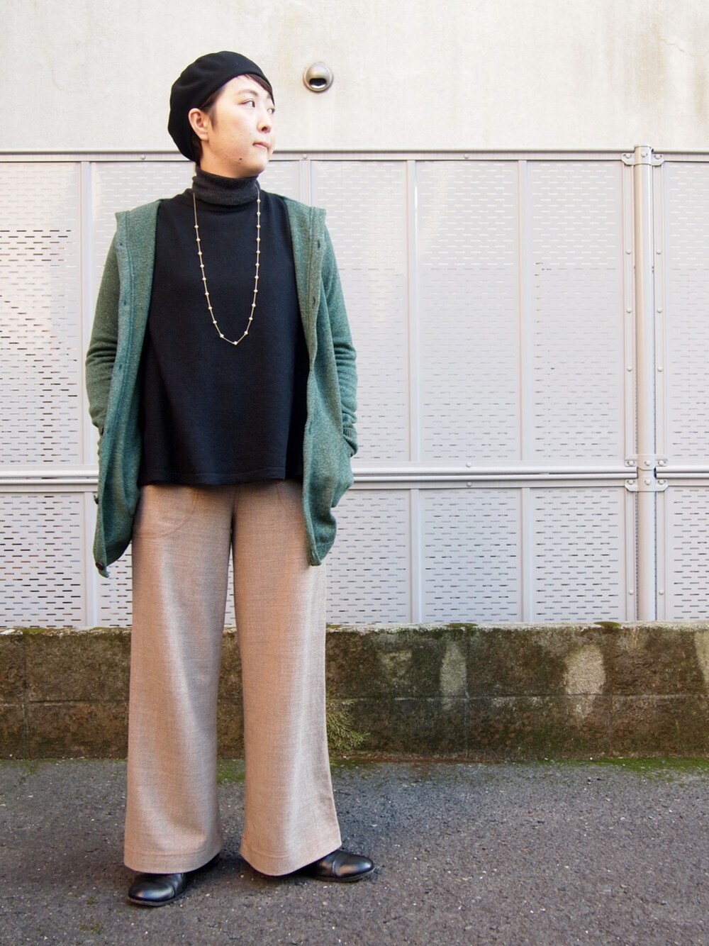 45R（フォーティファイブアール）の「撚り杢ラム天竺フード