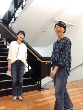 「45R」｜「アイテム（その他）」を使った、zono.さん（レディース・160cm）の春コーディネート