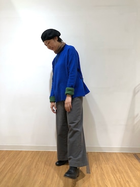 「45R」｜「アイテム（その他）」を使った、zono.さん（レディース・160cm）の秋コーディネート
