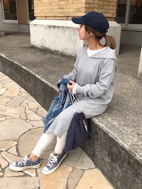 megumiさん（レディース・152cm）の冬コーディネート