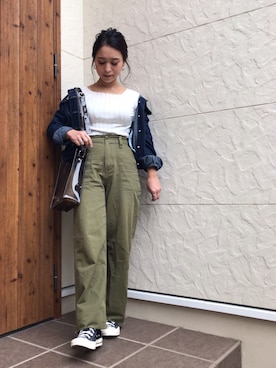 megumiさん（レディース・152cm）の春コーディネート