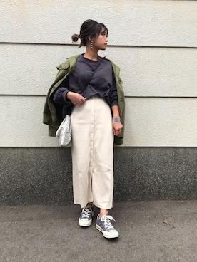 megumiさん（レディース・152cm）の春コーディネート