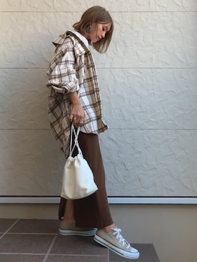 megumiさん(レディース・152cm)の秋コーディネート