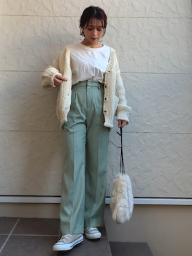 megumiさん（レディース・152cm）の冬コーディネート