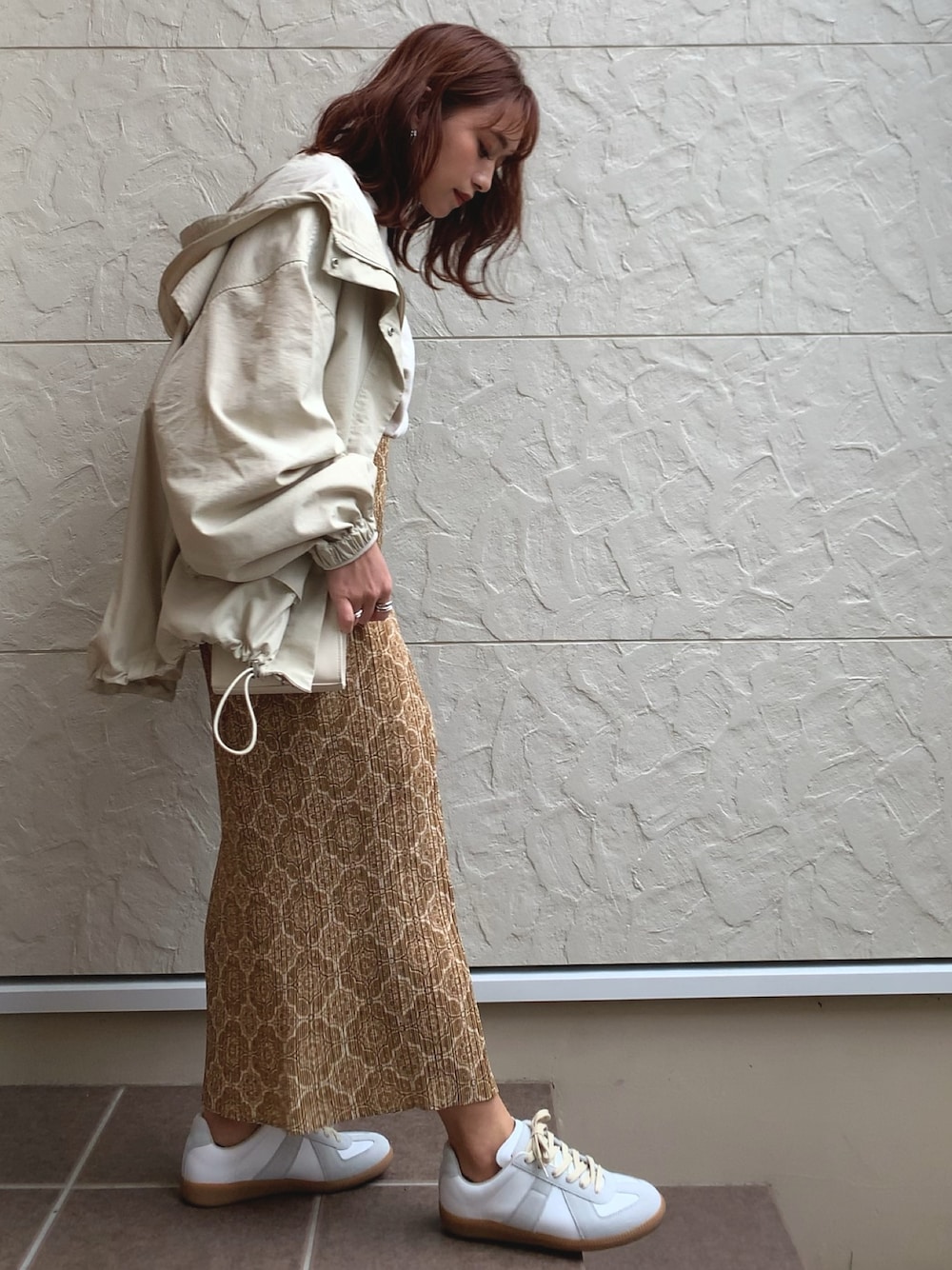 ADAM ET ROPE'（アダムエロペ）の「オリエンタルプリーツタイト