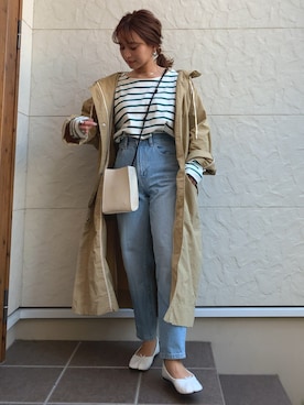 「DONOBAN（ドノバン）のアイテム」を使った、megumiさん（レディース・152cm）の春コーディネート