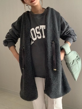 megumiさん（レディース・152cm）の冬コーディネート