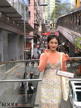 「KOODI（コーデ）のアイテム」を使った、KOODIさん（レディース・164cm）の春コーディネート