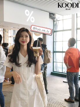 「KOODI（コーデ）のアイテム」を使った、KOODIさん（レディース・164cm）の春コーディネート