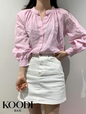 「KOODI（コーデ）のアイテム」を使った、KOODIさん（レディース・164cm）の春コーディネート