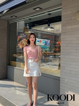 「KOODI（コーデ）のアイテム」を使った、KOODIさん（レディース・164cm）の春コーディネート