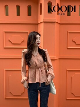 「KOODI（コーデ）のアイテム」を使った、KOODIさん（レディース・164cm）の春コーディネート
