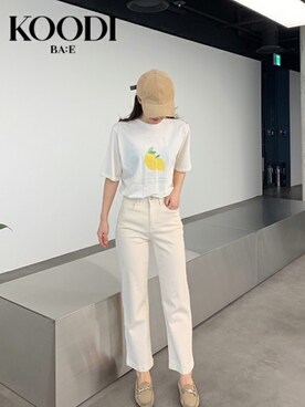 「KOODI（コーデ）のアイテム」を使った、KOODIさん（レディース・164cm）の春コーディネート
